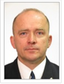 Col Jugoslav Jozić, PhD wearing a uniform of the Croat Armed Forces. Picture focused on his face